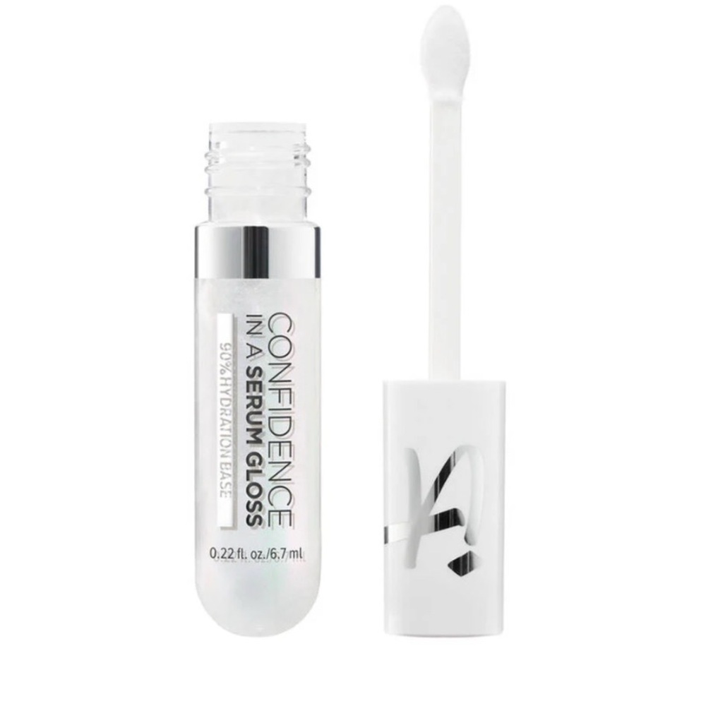 IT Cosmetics Serum Lip Gloss 8hr Hydration, Clear Shade With A Subtle Shimmer